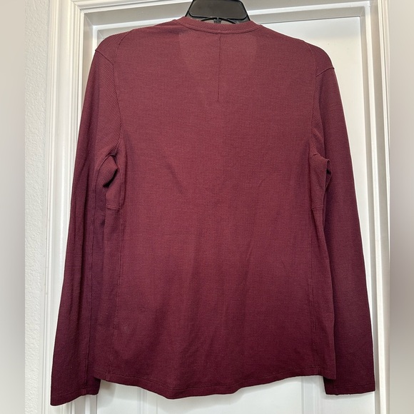 lululemon Men's Shift Stitch Henley Long Sleeve Shirt size Large - Picture 4 of 6